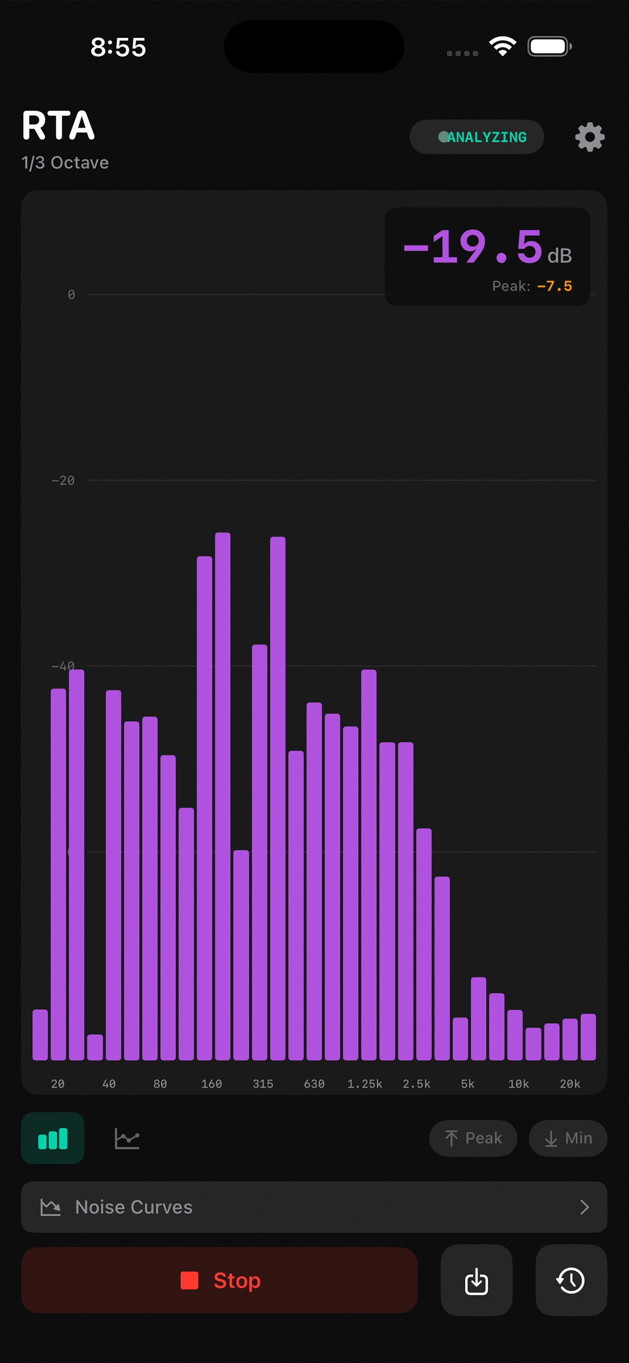 RTA Spectrum Analyzer